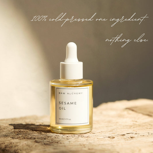 Raw Alchemy Cold-Pressed Sesame Face Massage Oil — primary product image