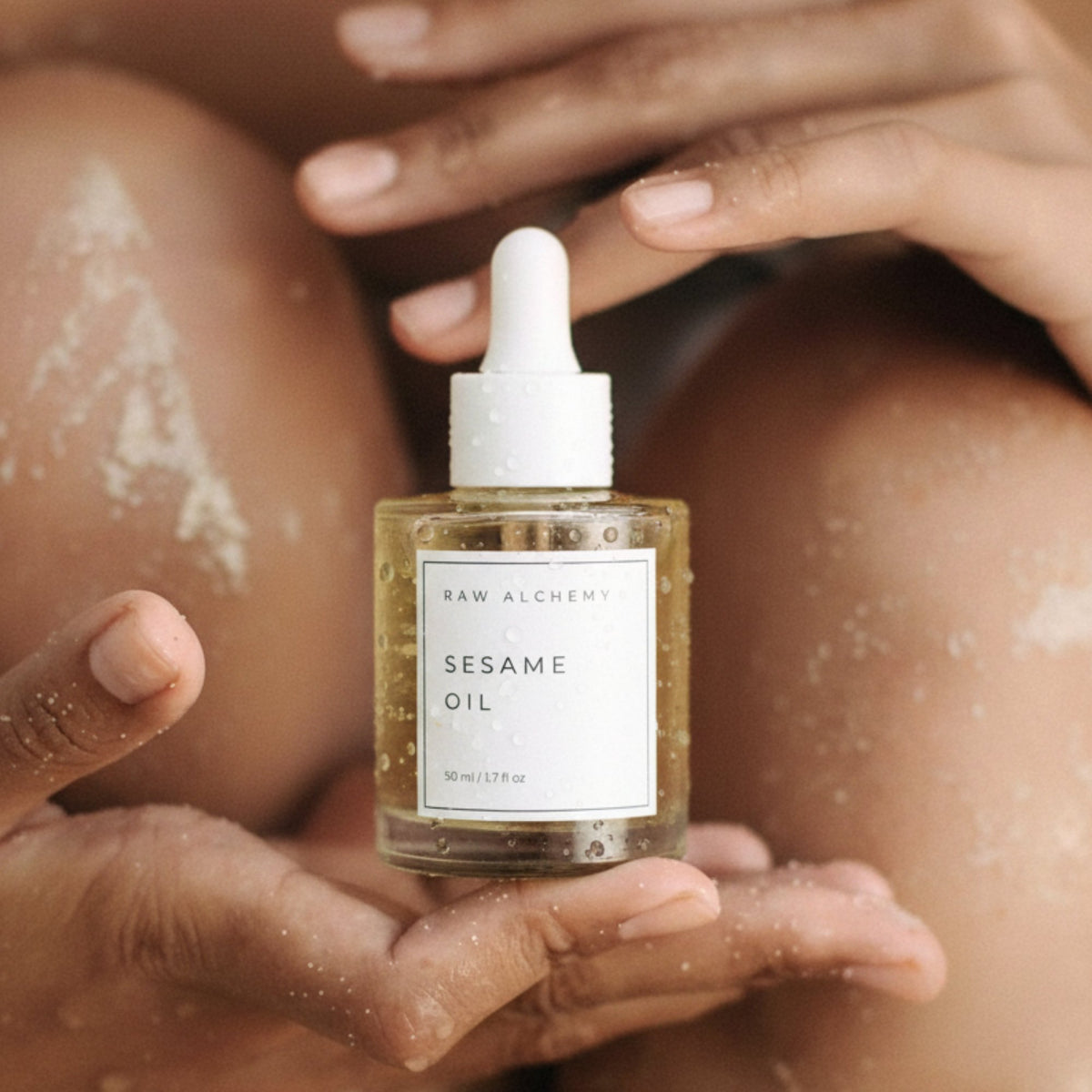 Raw Alchemy Cold-Pressed Sesame Face Massage Oil — product gallery image 10 of 12