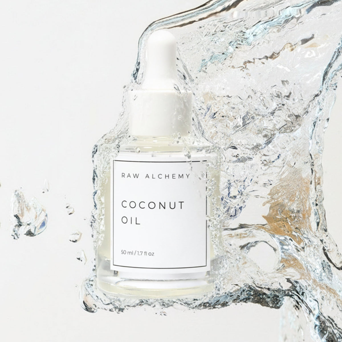 Raw Alchemy Cold-Pressed Virgin Coconut Face Massage Oil — product gallery image 11 of 12