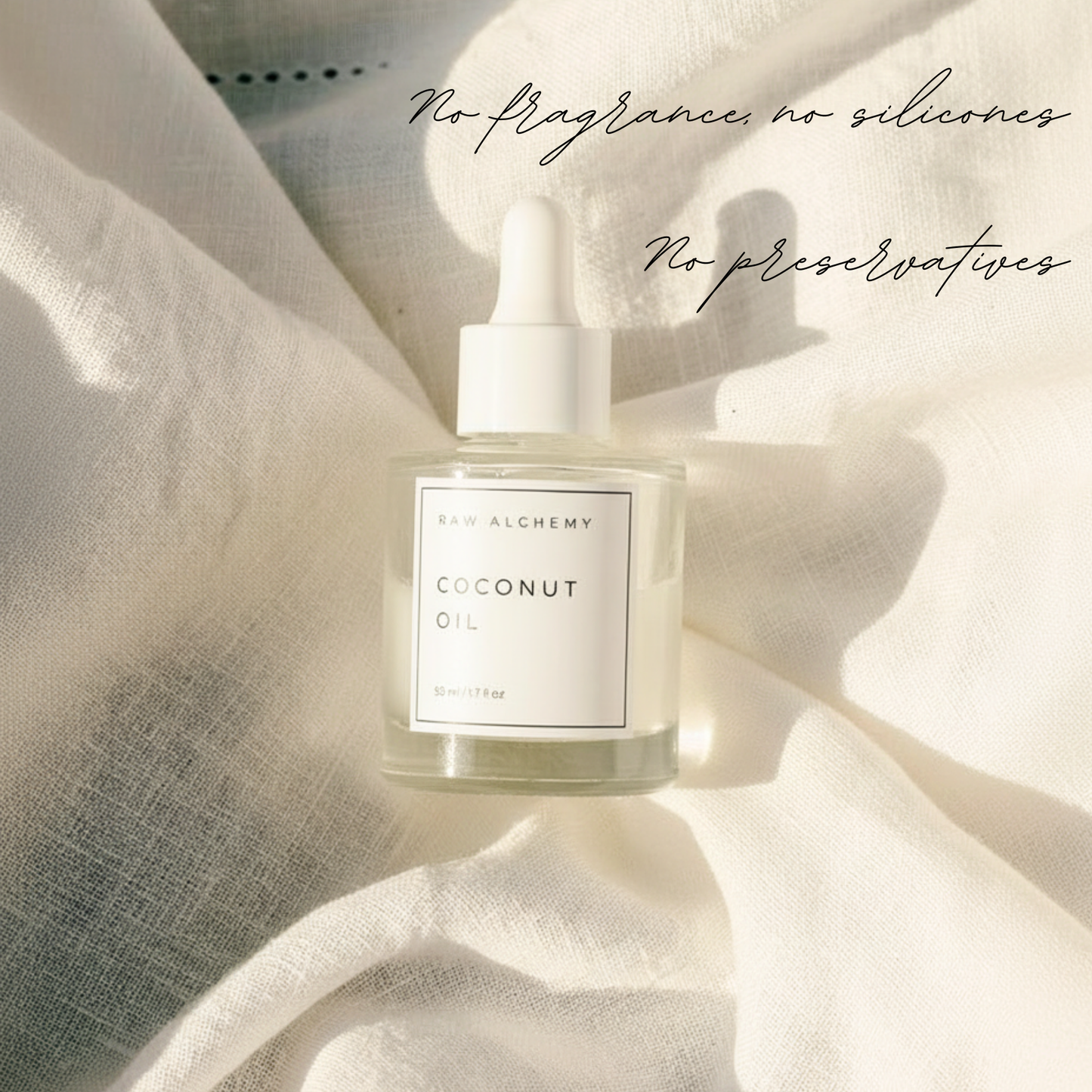 RAW ALCHEMY Face Massage Cold Pressed Coconut Oil