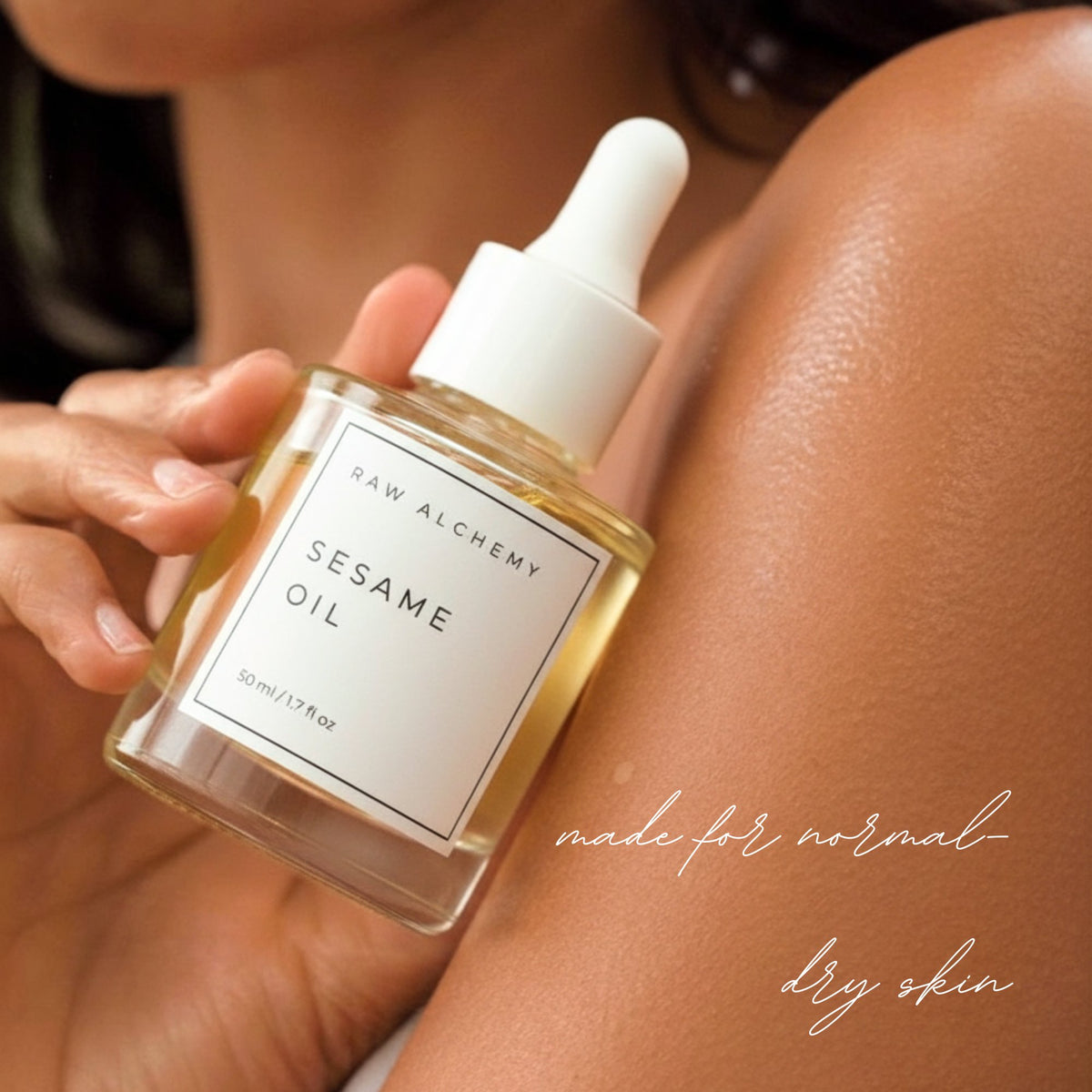 Raw Alchemy Cold-Pressed Sesame Face Massage Oil — product gallery image 5 of 12