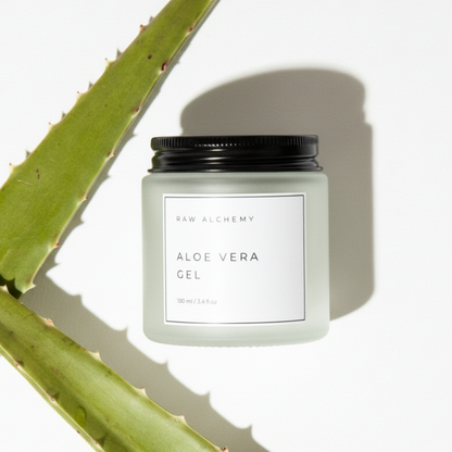 Raw Alchemy Pure Aloe Vera Gel for Face & Hair | 100% Natural, No Chemicals, Fragrance-Free