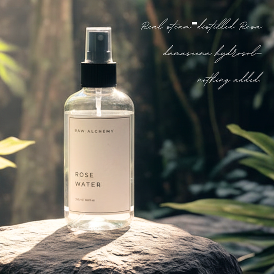 RAW ALCHEMY Steam‑Distilled Rose Water Toner