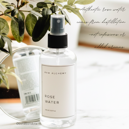 RAW ALCHEMY Steam‑Distilled Rose Water Toner