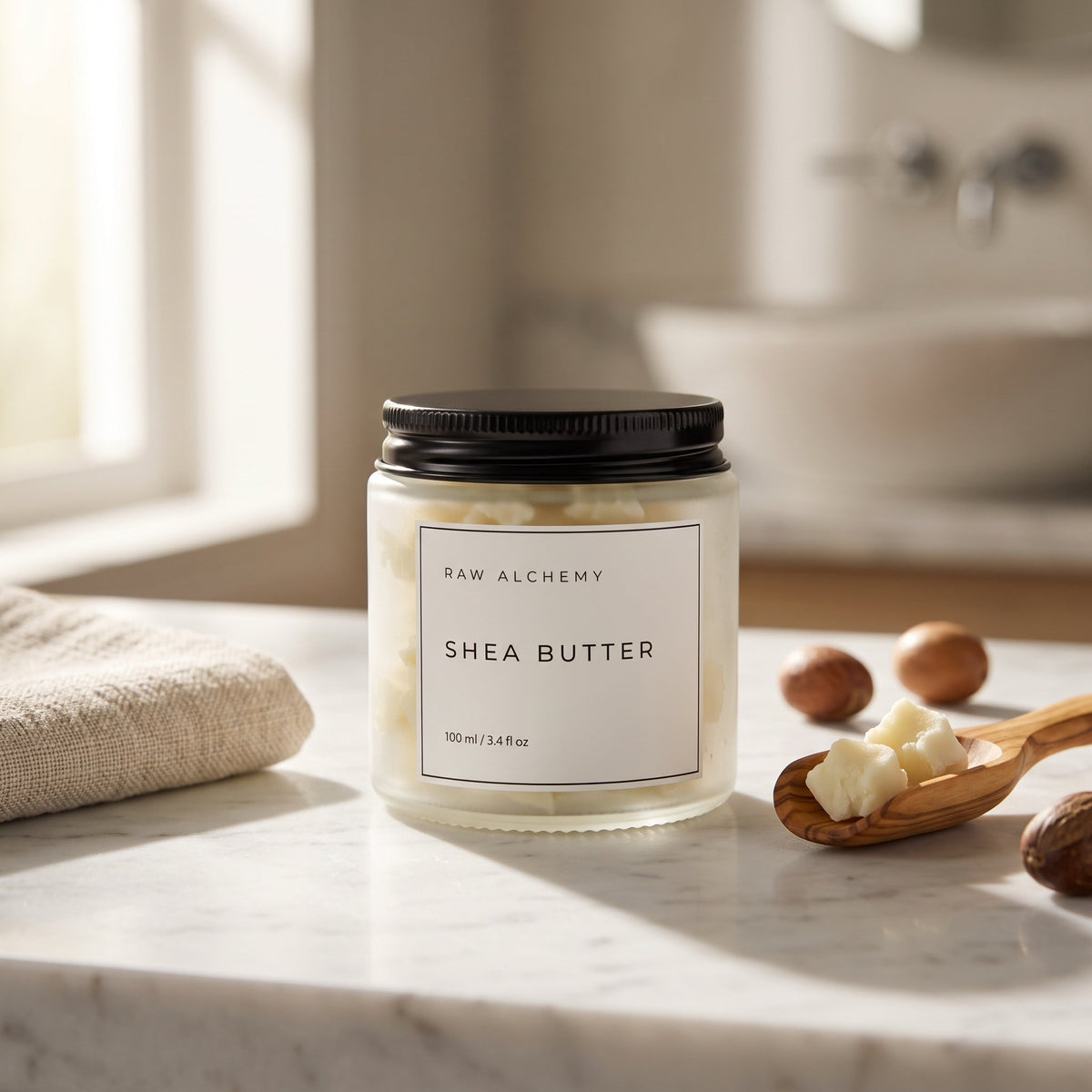 Raw Alchemy Pure African Shea Body Butter — primary product image