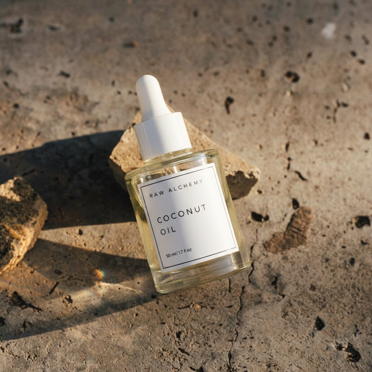 Raw Alchemy Cold-Pressed Virgin Coconut Face Massage Oil — product gallery image 9 of 12