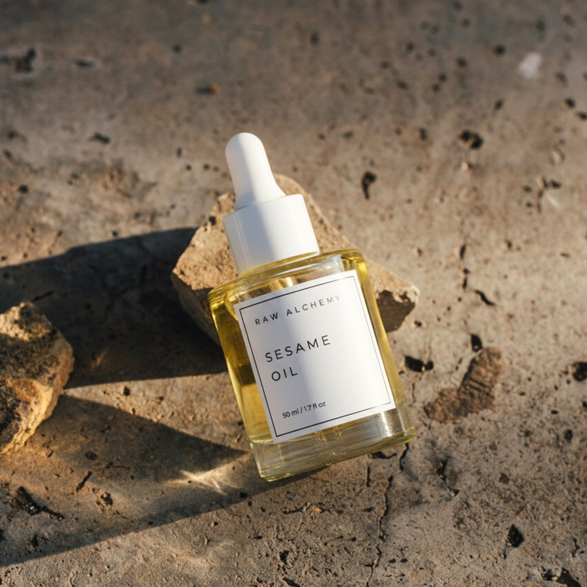 Raw Alchemy Cold-Pressed Sesame Face Massage Oil — product gallery image 9 of 12