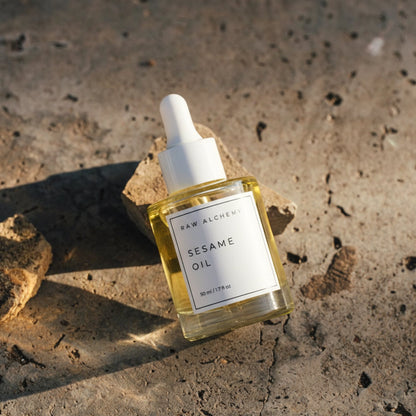 Raw Alchemy Cold-Pressed Sesame Face Massage Oil — product gallery image 9 of 12
