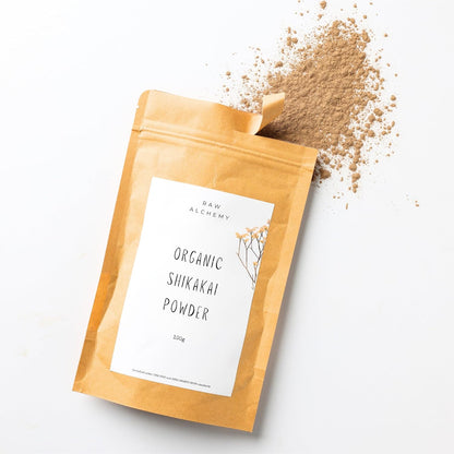 Raw Alchemy Organic Shikakai Powder 100 g – Herbal Shampoo for Hair Growth & Dandruff Relief
