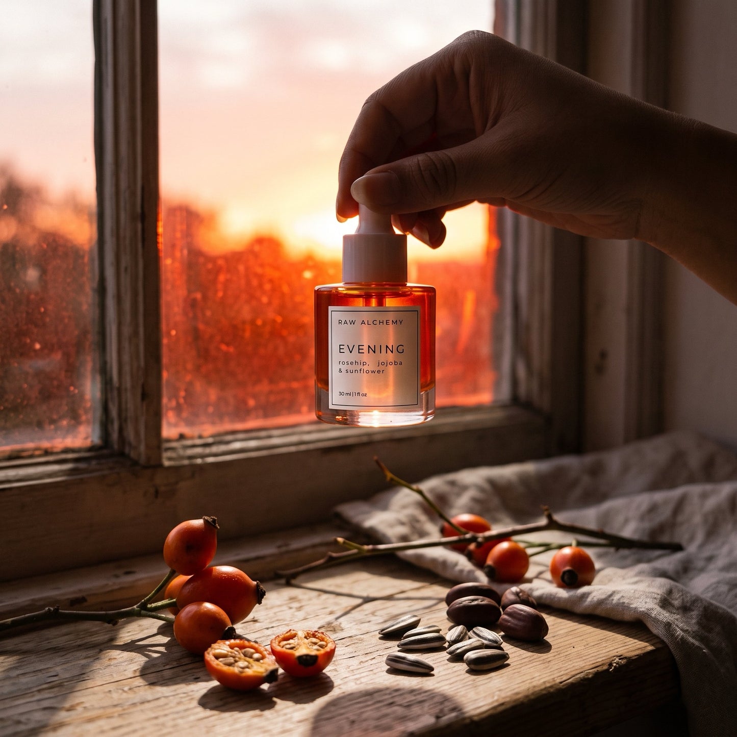 Raw Alchemy Rakhi Gift Box — Face Wash + Morning & Evening Face Oils