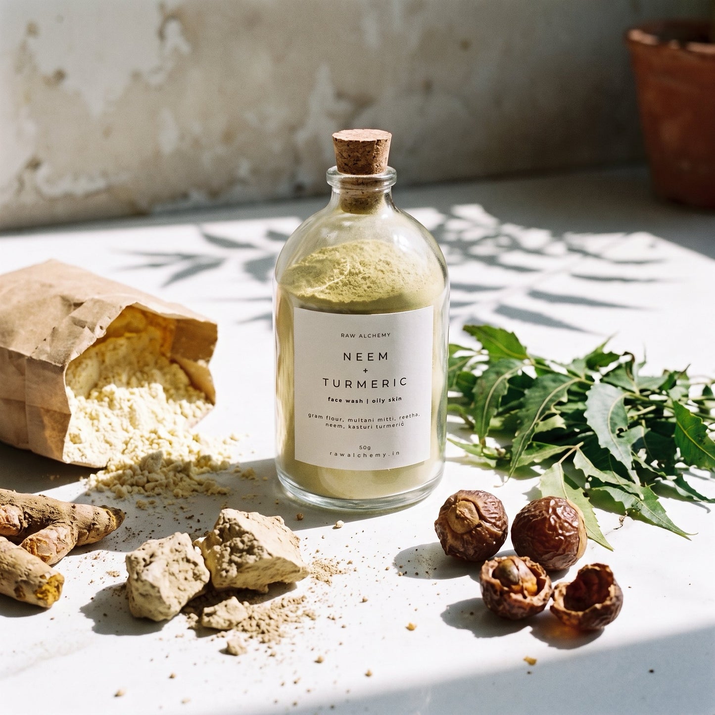 Raw Alchemy Rakhi Gift Box — Face Wash + Morning & Evening Face Oils