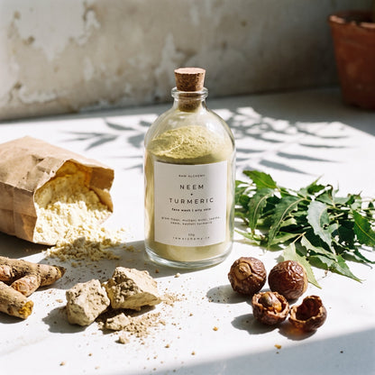 Raw Alchemy Rakhi Gift Box — Face Wash + Morning & Evening Face Oils
